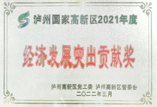 经济发展突出贡献奖