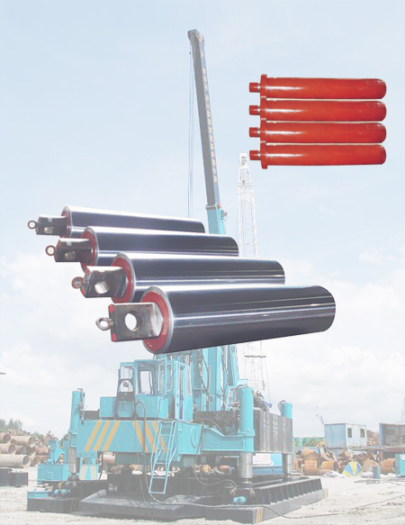 静力压桩机液压缸